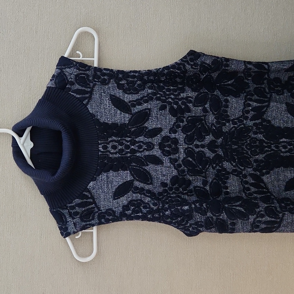 Maeve Ryder Jacquard Turtleneck Dress Size 4 - Picture 4 of 16